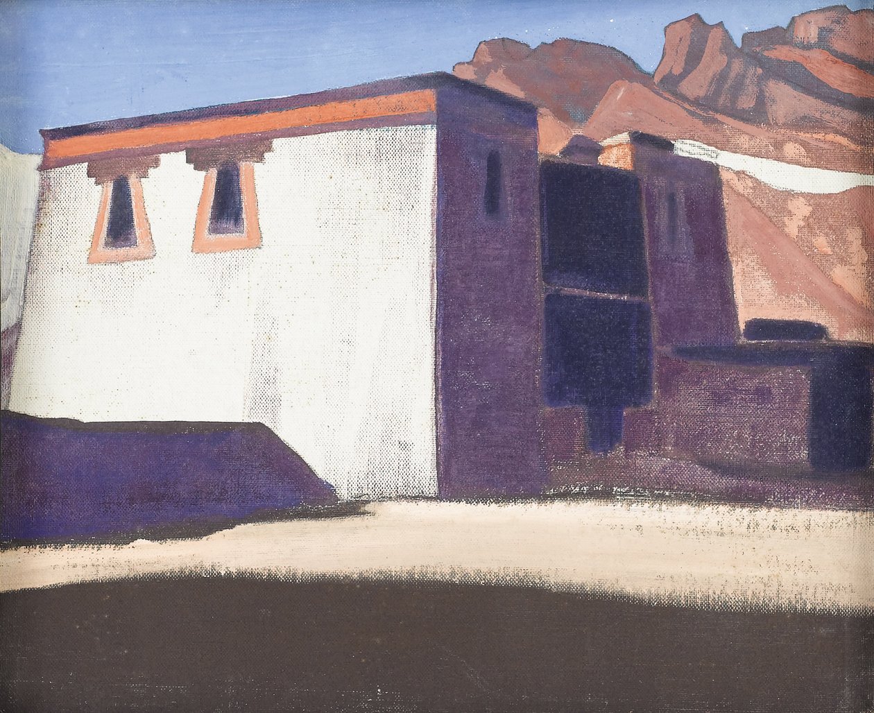 西藏沙鲁贡寺，1928年 作者 尼古拉·康斯坦丁·诺维奇·罗里奇