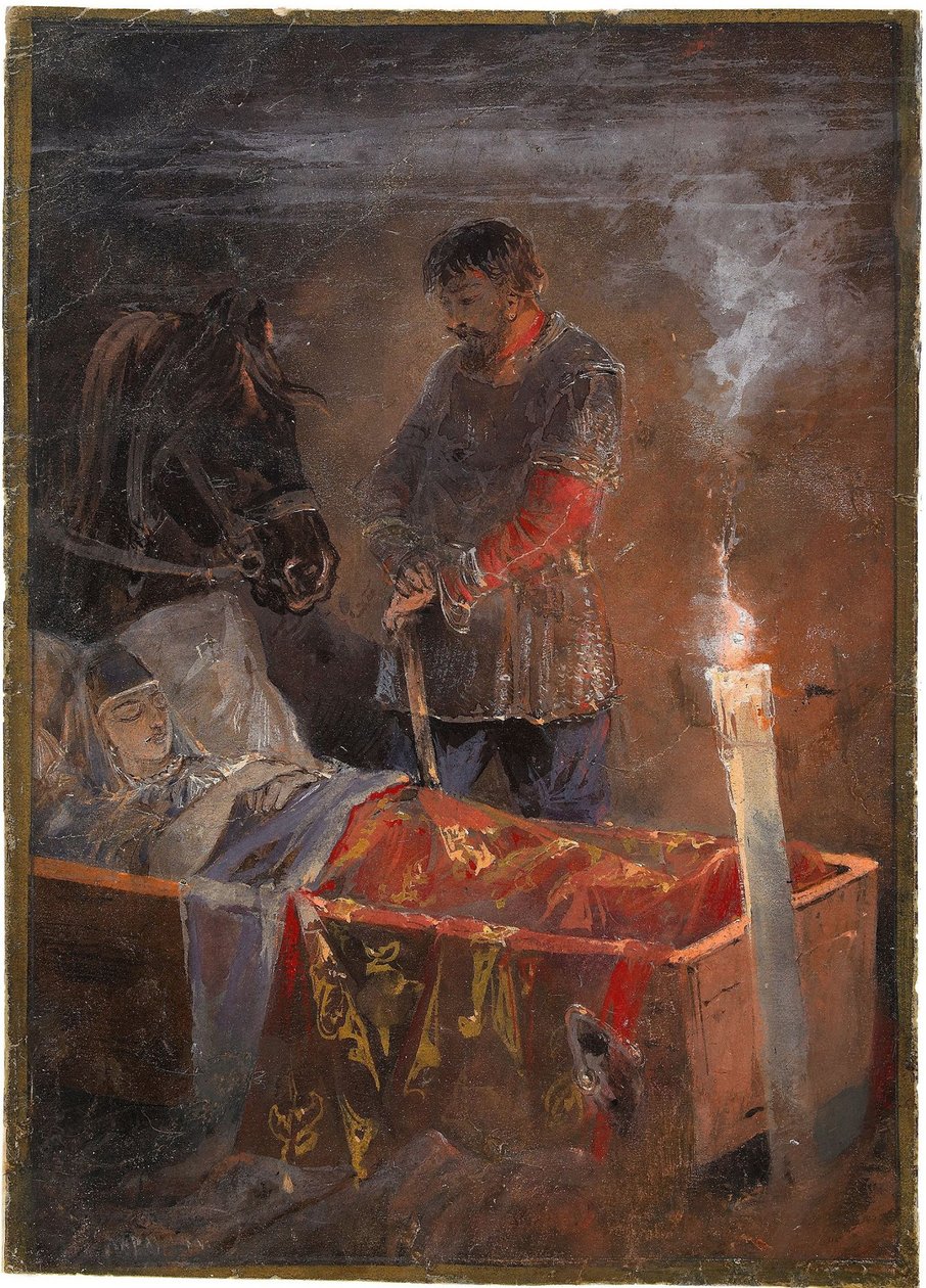 睡美人》，1889年 作者 尼古拉·尼古拉耶维奇·卡拉辛