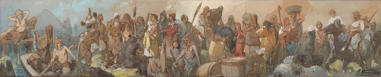 贸易史》，1898年 作者 尼古拉·尼古拉耶维奇·卡拉辛