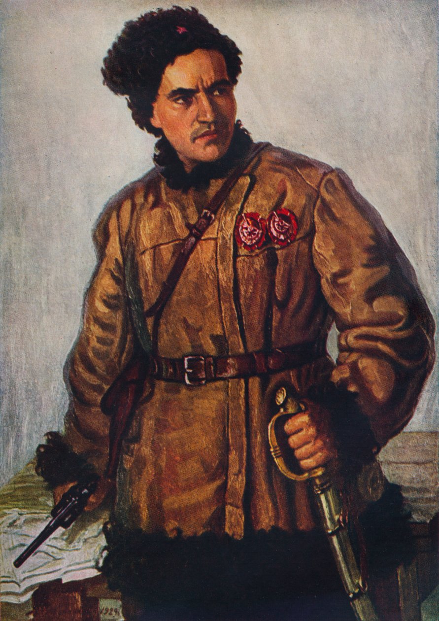 游击队员 A. G.Lunev