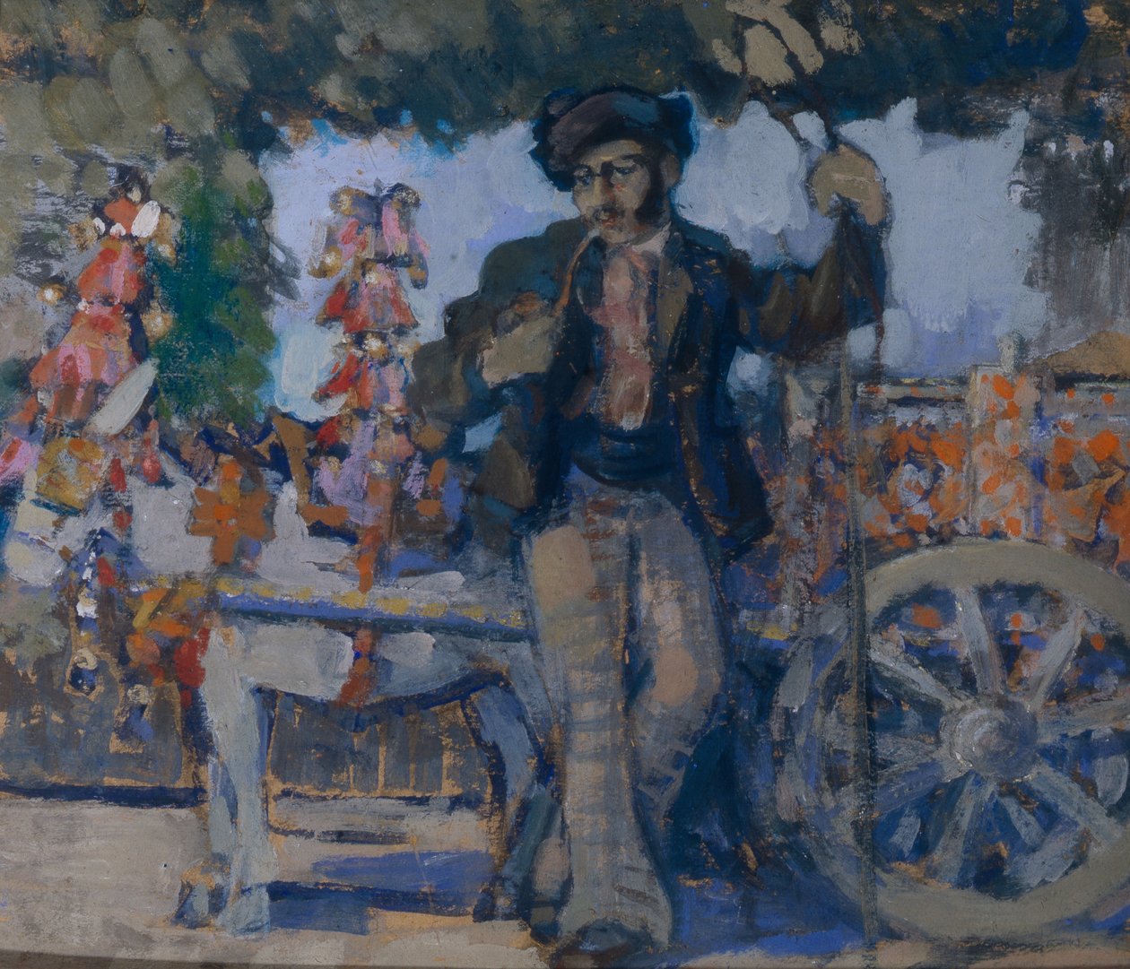 乔瓦尼·格拉索（Giovanni Grasso），1908年 作者 尼古拉·尼古拉维奇·萨普诺夫
