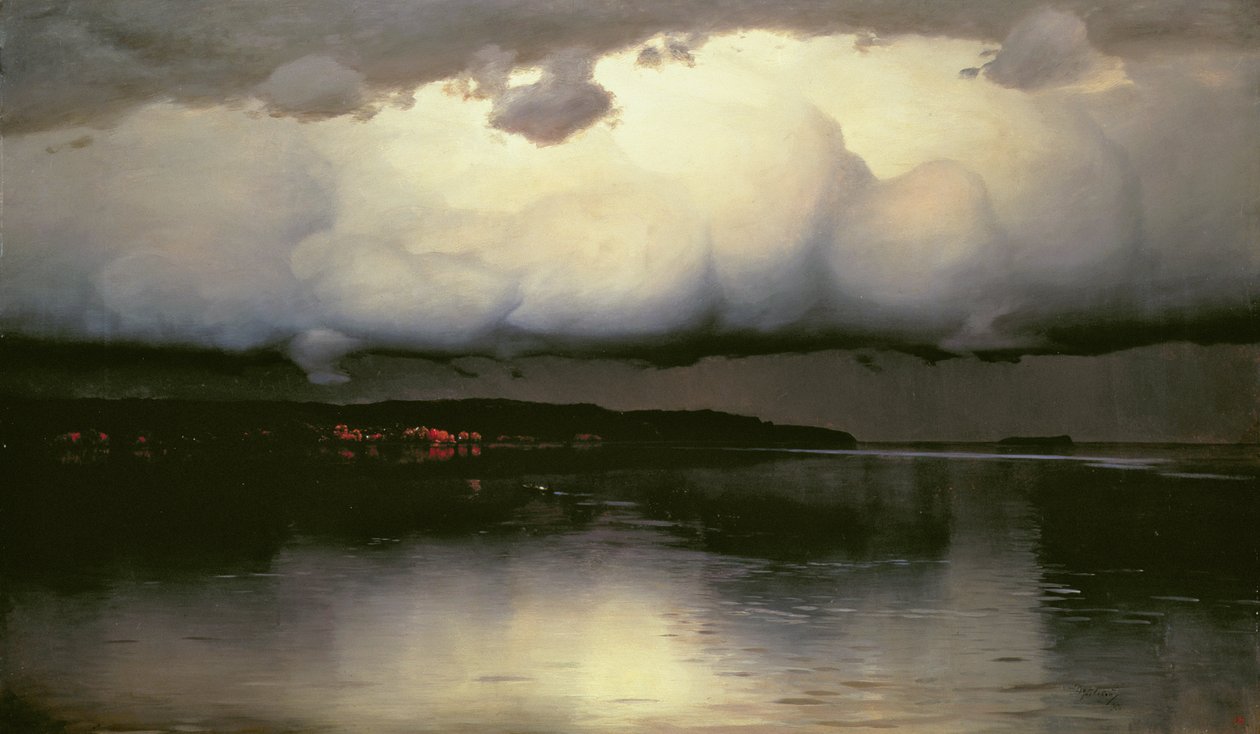 它使得安静，1890年 作者 尼古拉（Nikolay Nikanorovich）Dubovskoy