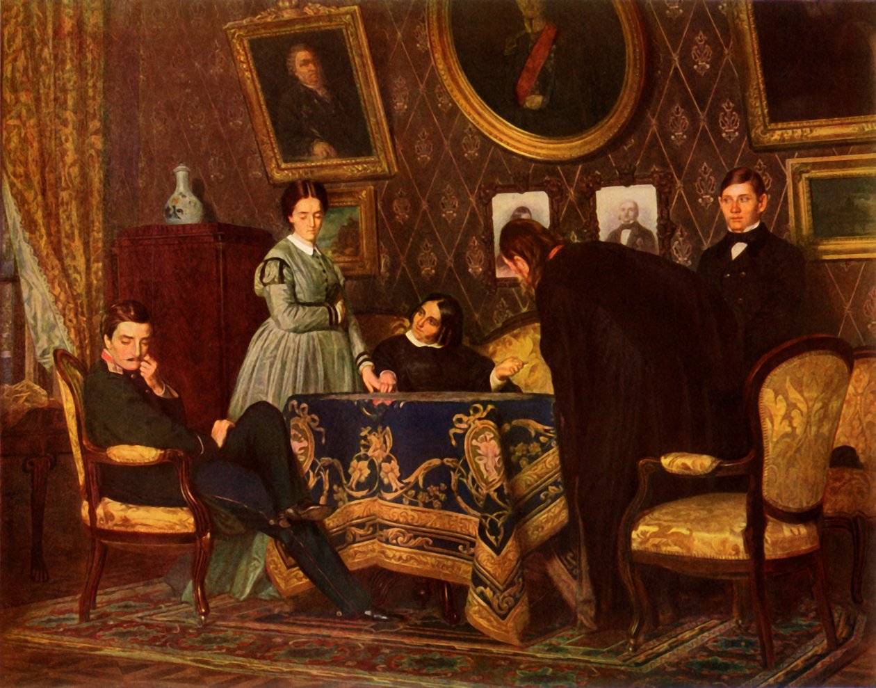 寄养儿童，1867年，1965年。 作者 尼古拉·内夫里约夫（Nikolay Nevryov）