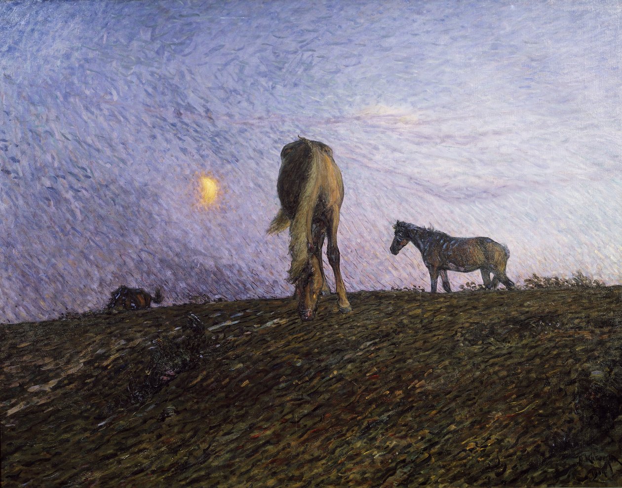 黄昏，1904年 作者 尼尔斯·克鲁格