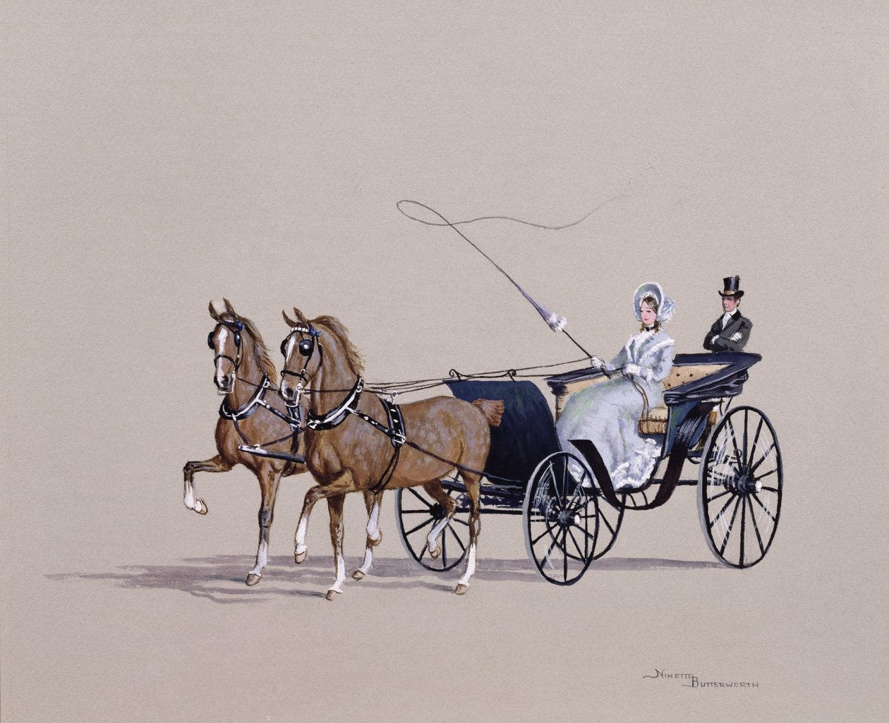 Park Phaeton，1972年 作者 妮妮塔·巴特沃思（Ninetta Butterworth）