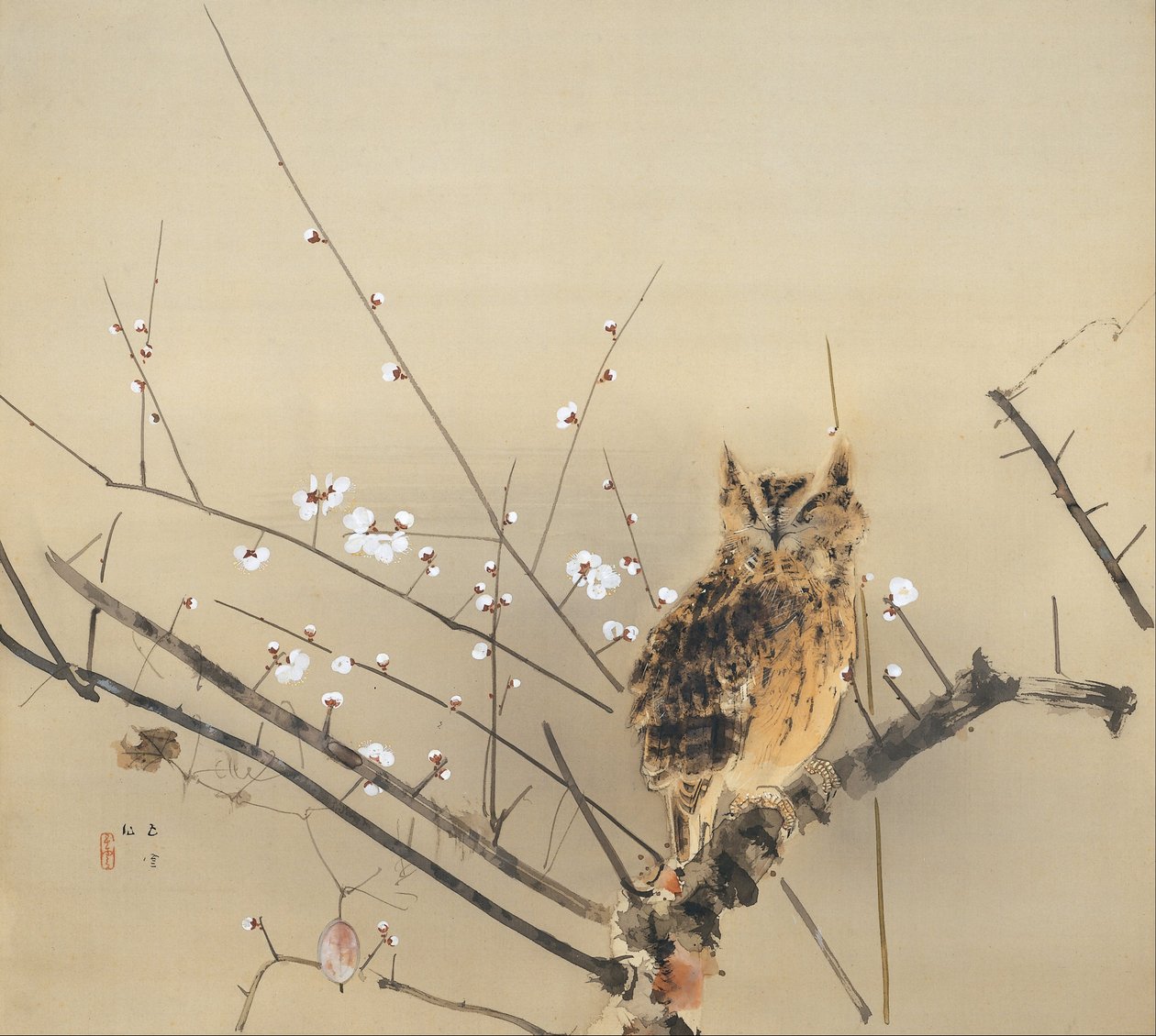 早梅花 作者 西村刚