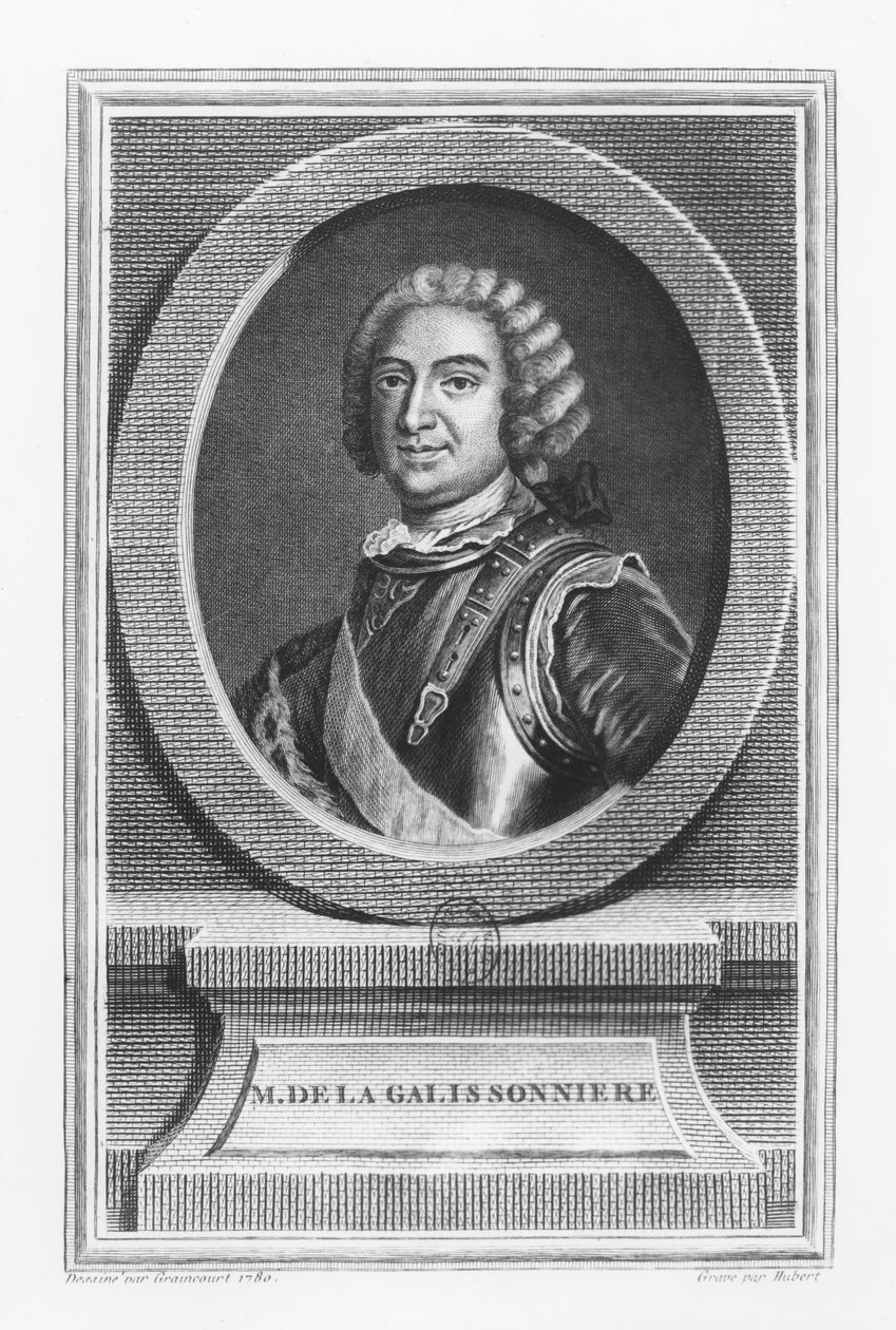 Roland Michel Barrin，Marquis delaGalissonière 作者 诺埃尔·休伯特