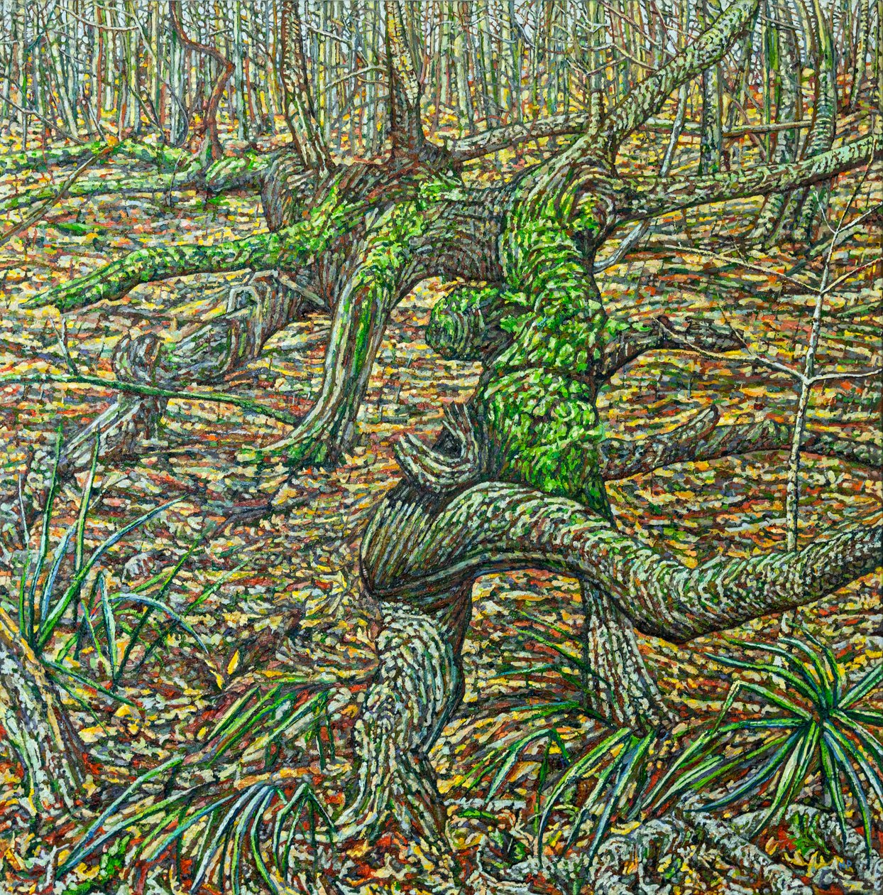 Herbst Tors，2023 年（布面油画） 作者 诺埃尔·潘恩