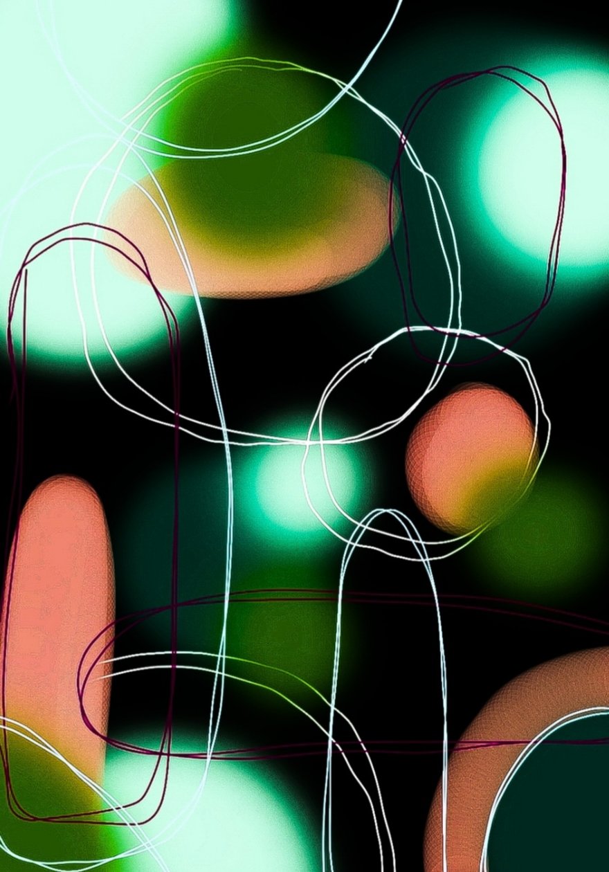 抽象绘画 No.01 作者 森美能美