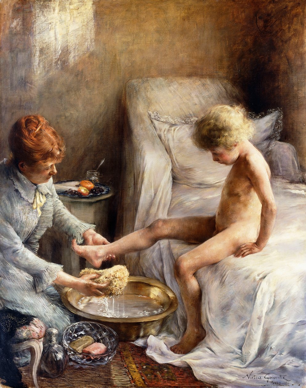 Jean Guerard的La Toilette，1889年 作者 诺伯特·古纳特