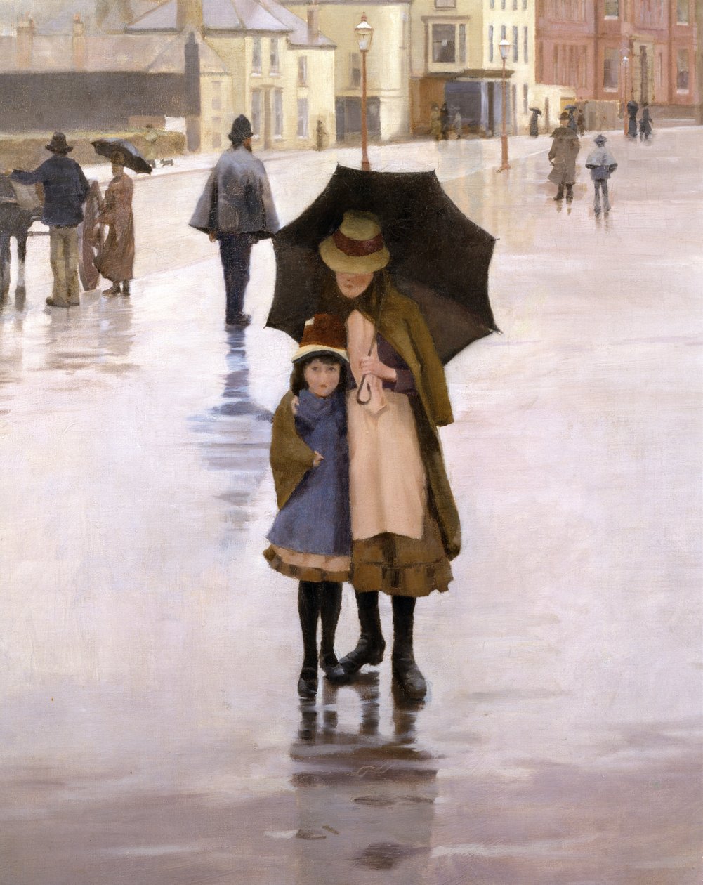 1889年每天下雨的雨（细节77655） 作者 诺曼·加斯汀