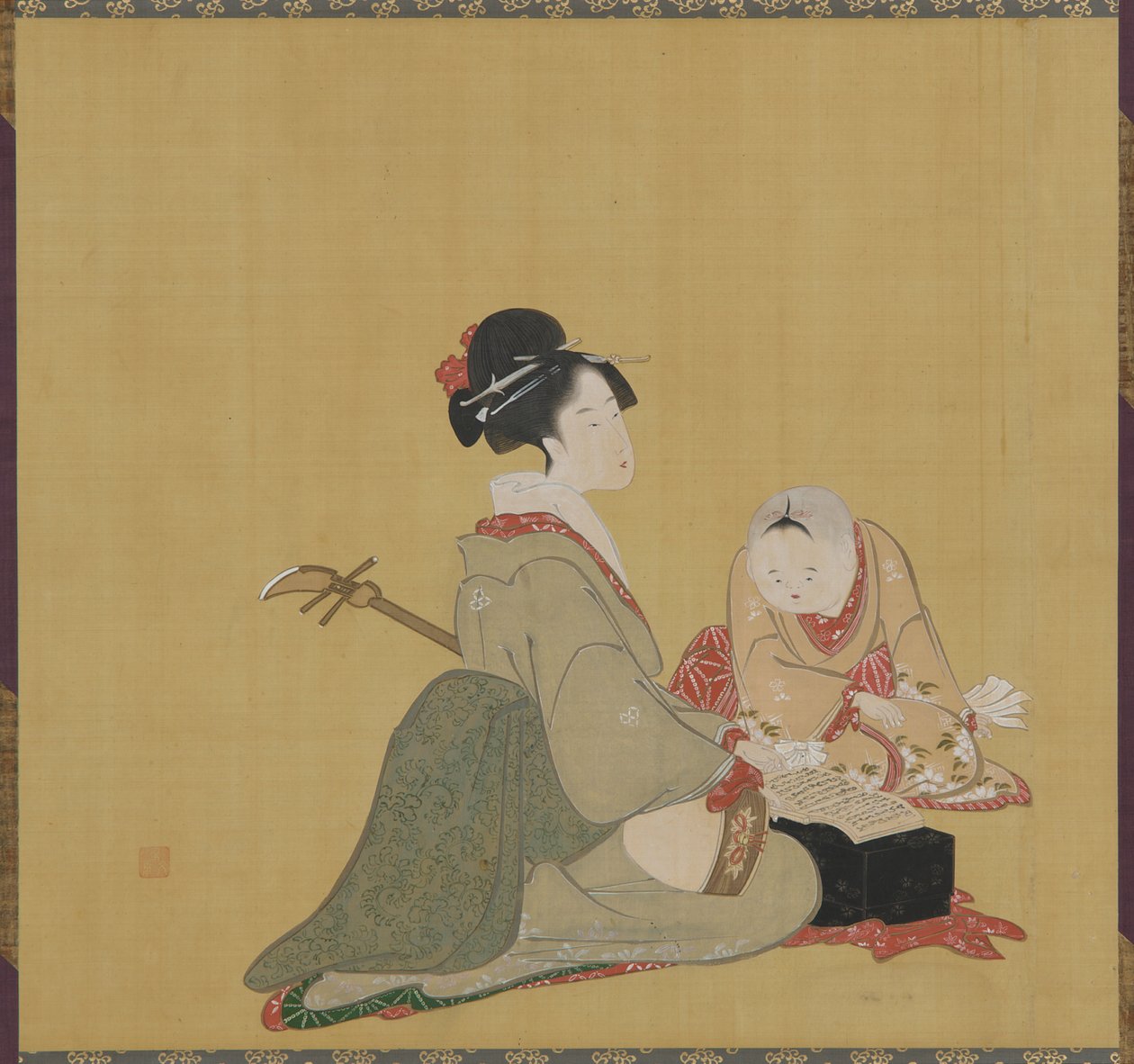 Utai no Shisho，江户时期，19世纪早期-中期。 作者 沼田格赛