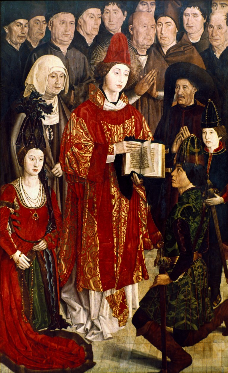 圣文森特的祭坛画，1460年 作者 努诺·贡萨尔维斯（Nuno Goncalves）或冈萨维斯（Gonzalvez）