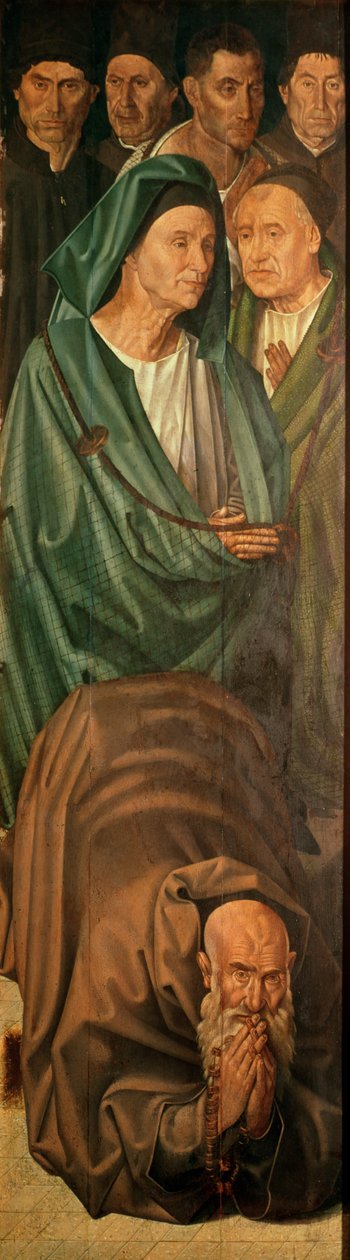 渔夫，来自圣文森特的Polyptych，1465年 作者 努诺·贡萨尔维斯（Nuno Goncalves）或冈萨维斯（Gonzalvez）
