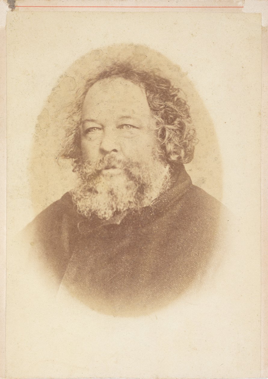 Mikhail Alexsandrovich Bakunin（1814-1876）的肖像，作者：O.Meistring，日内瓦1867年（棕褐色照片） 作者 O.梅辛特