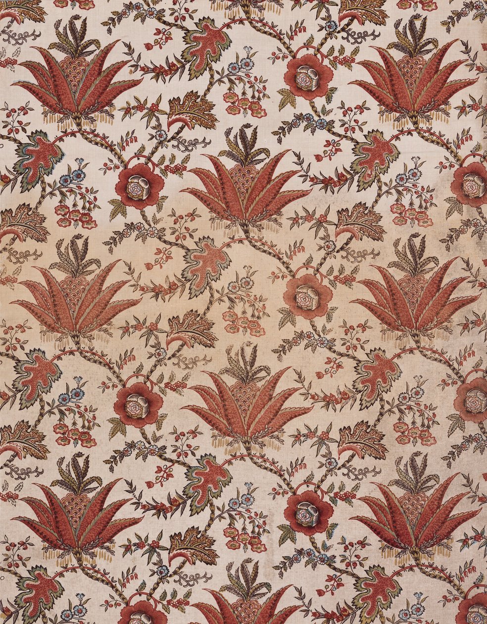花卉印刷品，1785年。，1785年。 作者 奥伯康夫制造厂