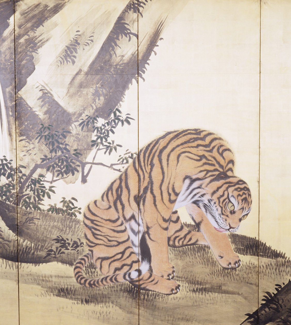 风景中的老虎 作者 国井大文