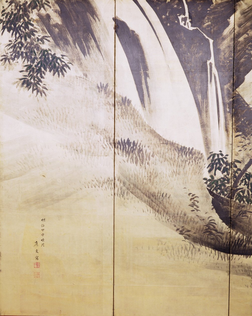 风景中的老虎 作者 国井大文