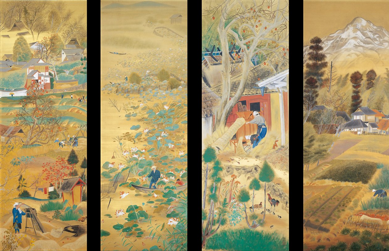 整个季节的京都郊区 作者 落合Rofu