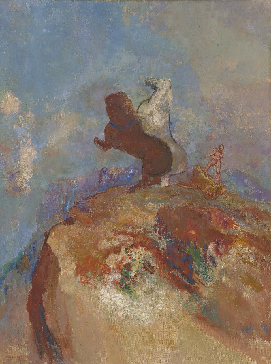 阿波罗，c.1905-10 作者 奥迪隆·雷顿（Odilon Redon）
