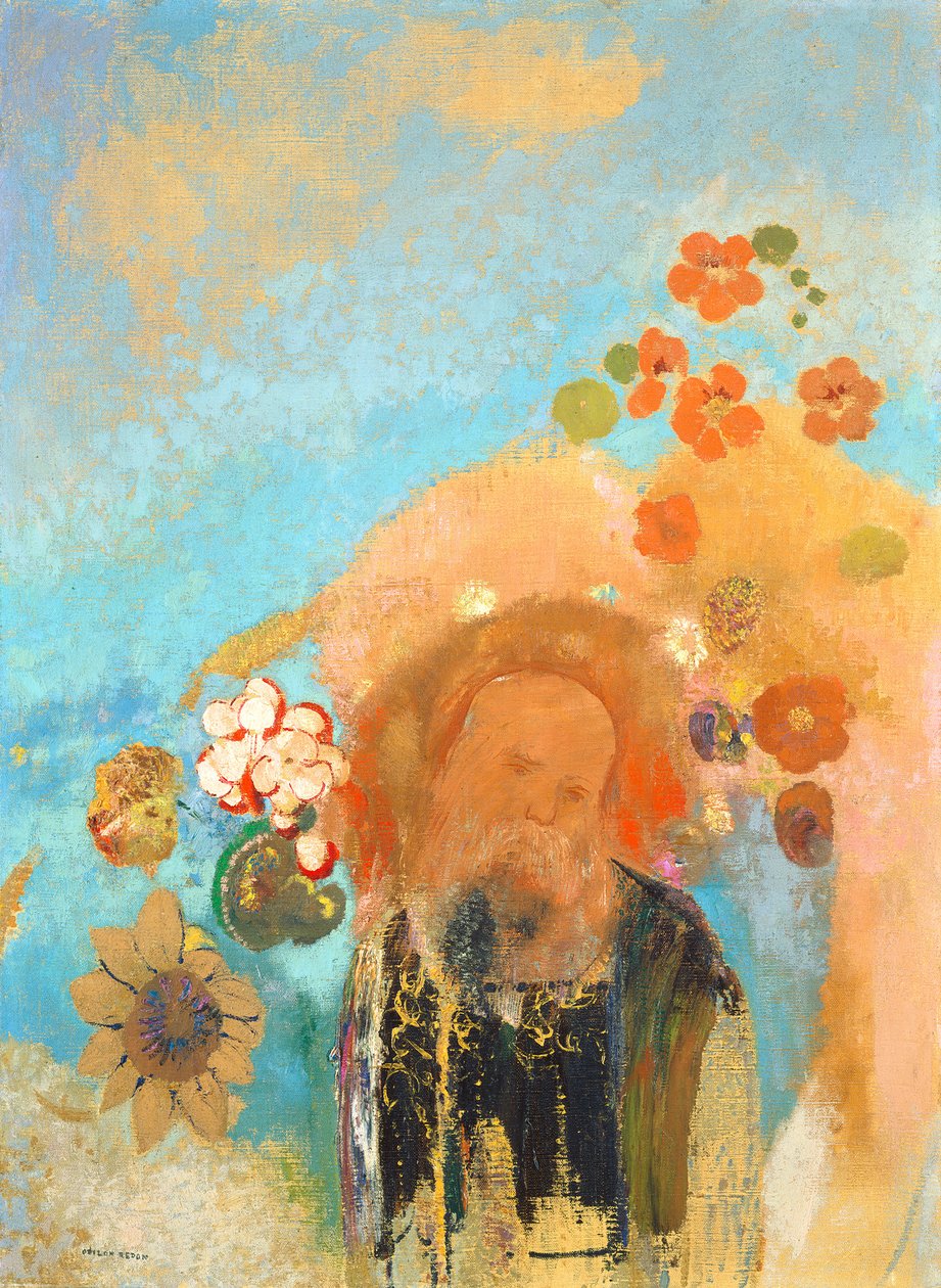 唤起罗塞尔，c。 1912年 作者 奥迪隆·雷顿（Odilon Redon）