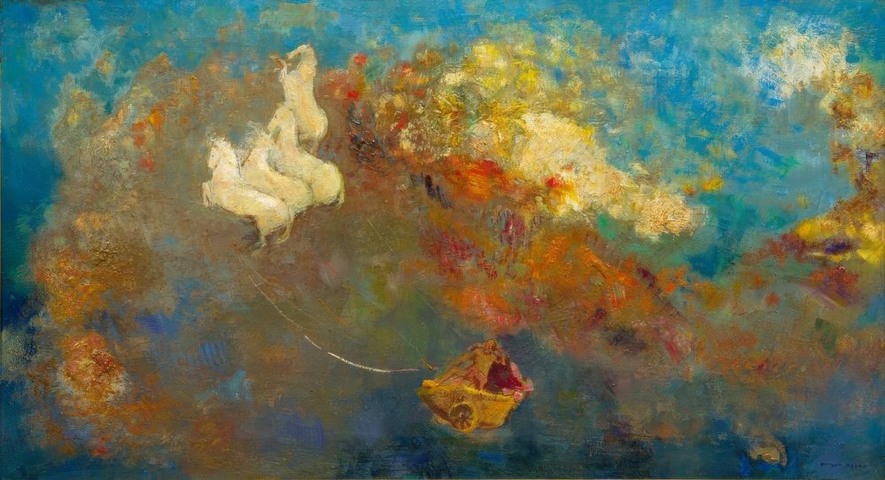 阿波罗战车 作者 奥迪隆·雷顿（Odilon Redon）