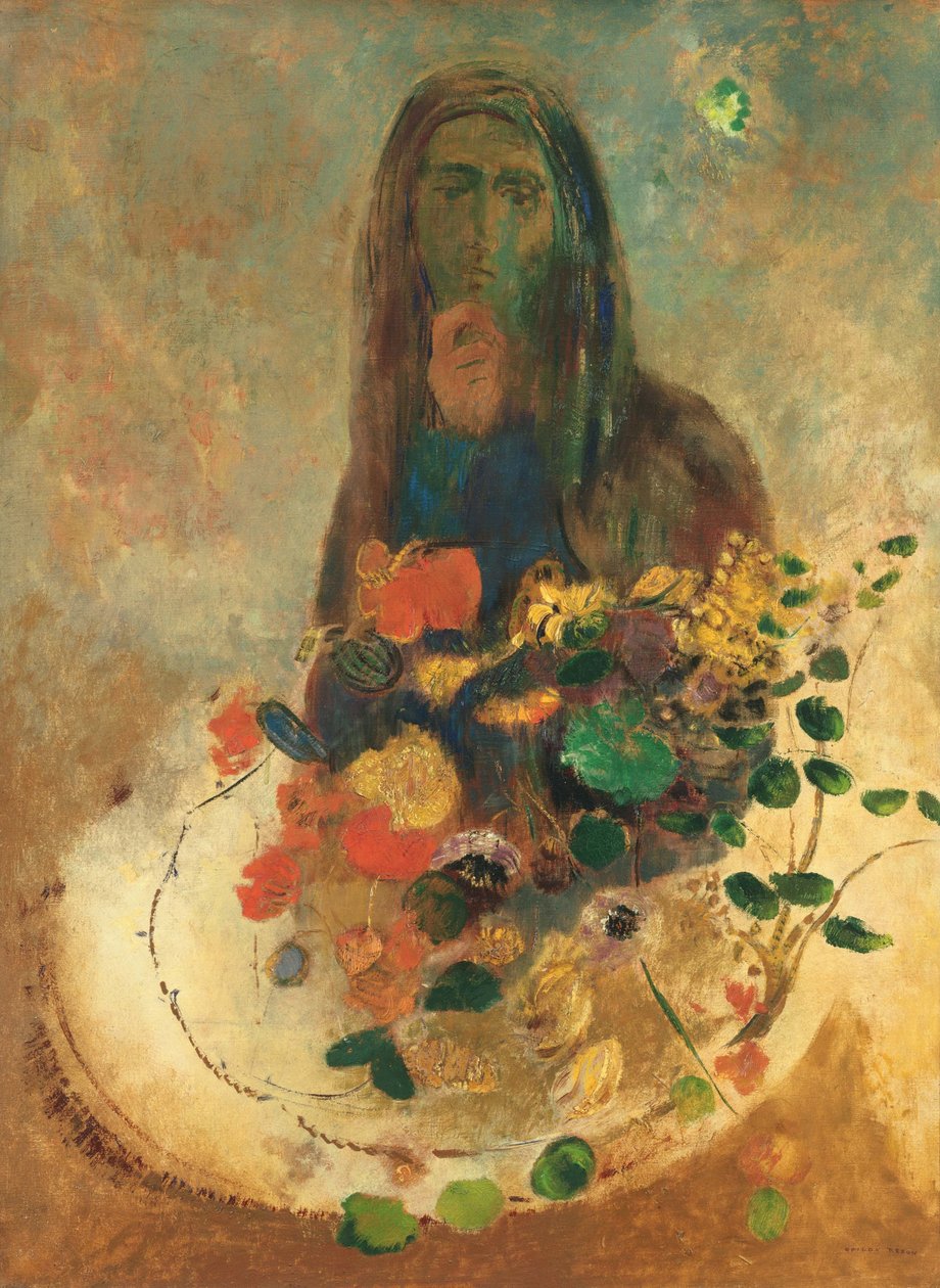 神秘 作者 奥迪隆·雷顿（Odilon Redon）
