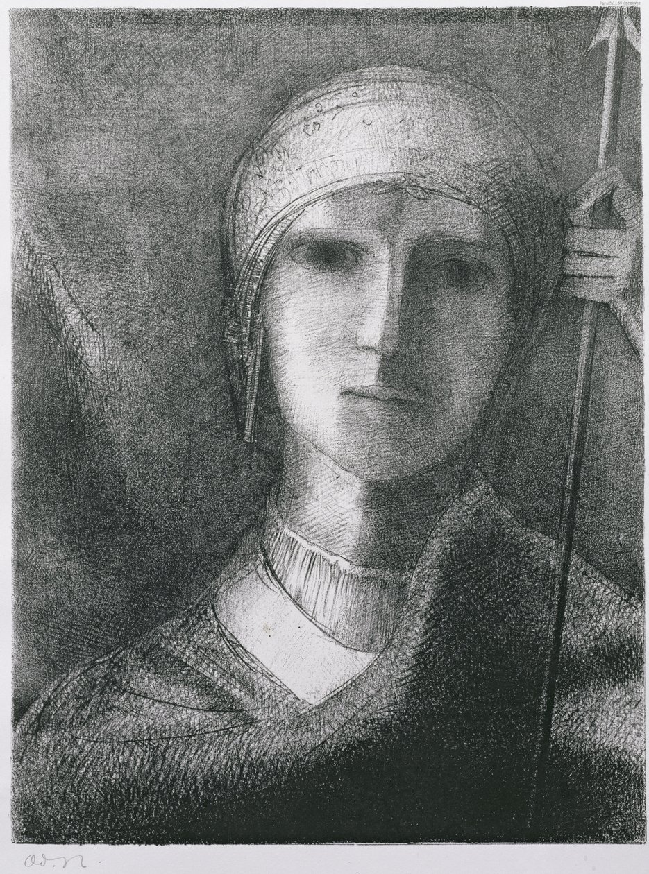 帕西法尔，1891年 作者 奥迪隆·雷顿（Odilon Redon）