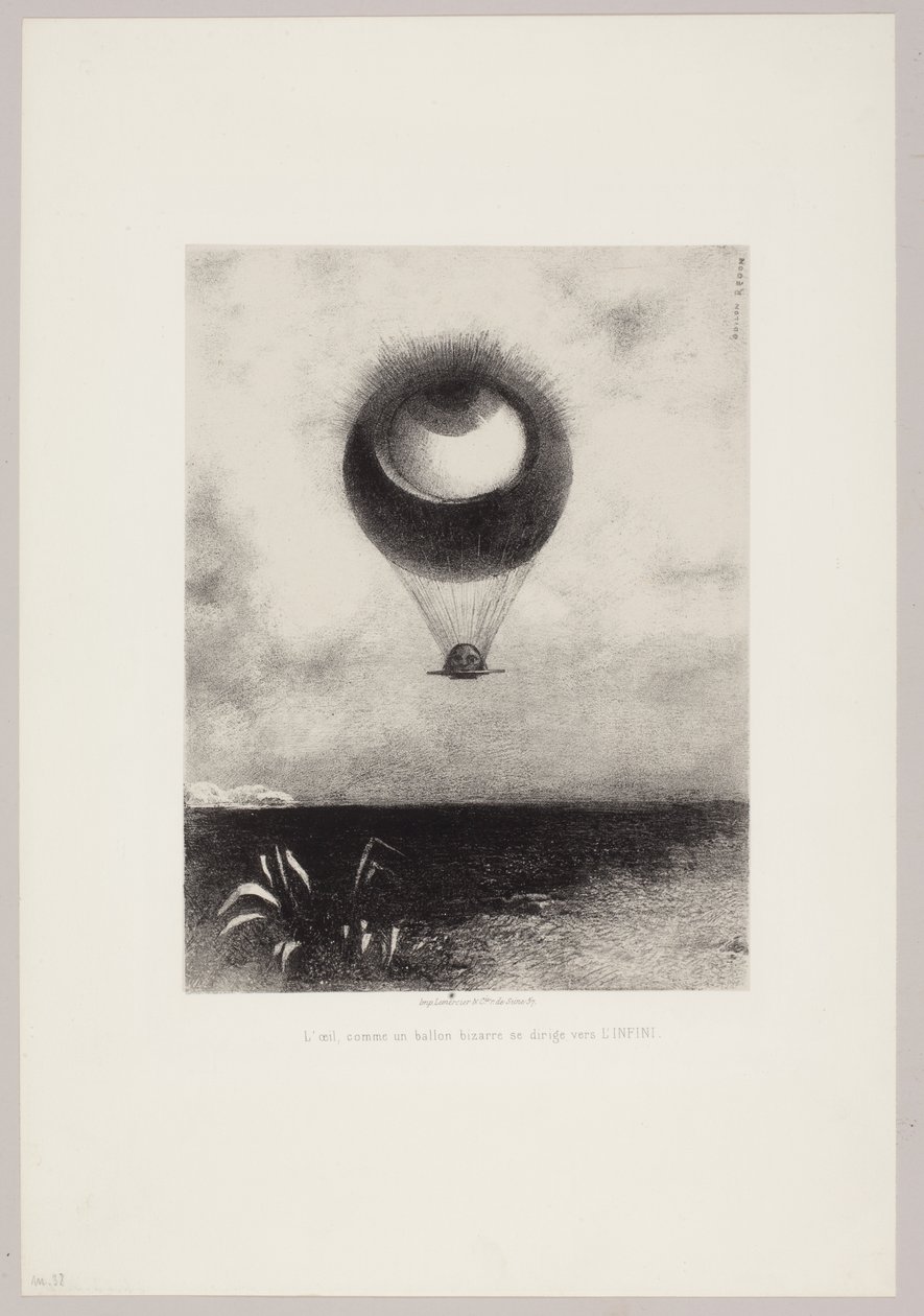 埃德加坡 作者 奥迪隆·雷顿（Odilon Redon）