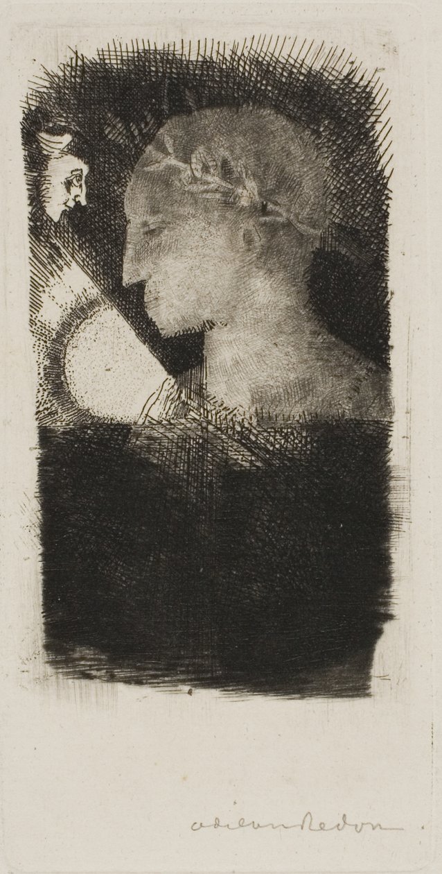 不利的荣耀 作者 奥迪隆·雷顿（Odilon Redon）