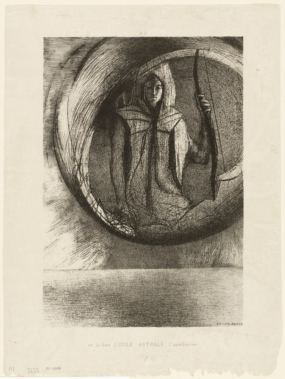星象偶像，神化，第 2 版，共 6 页 作者 奥迪隆·雷顿（Odilon Redon）