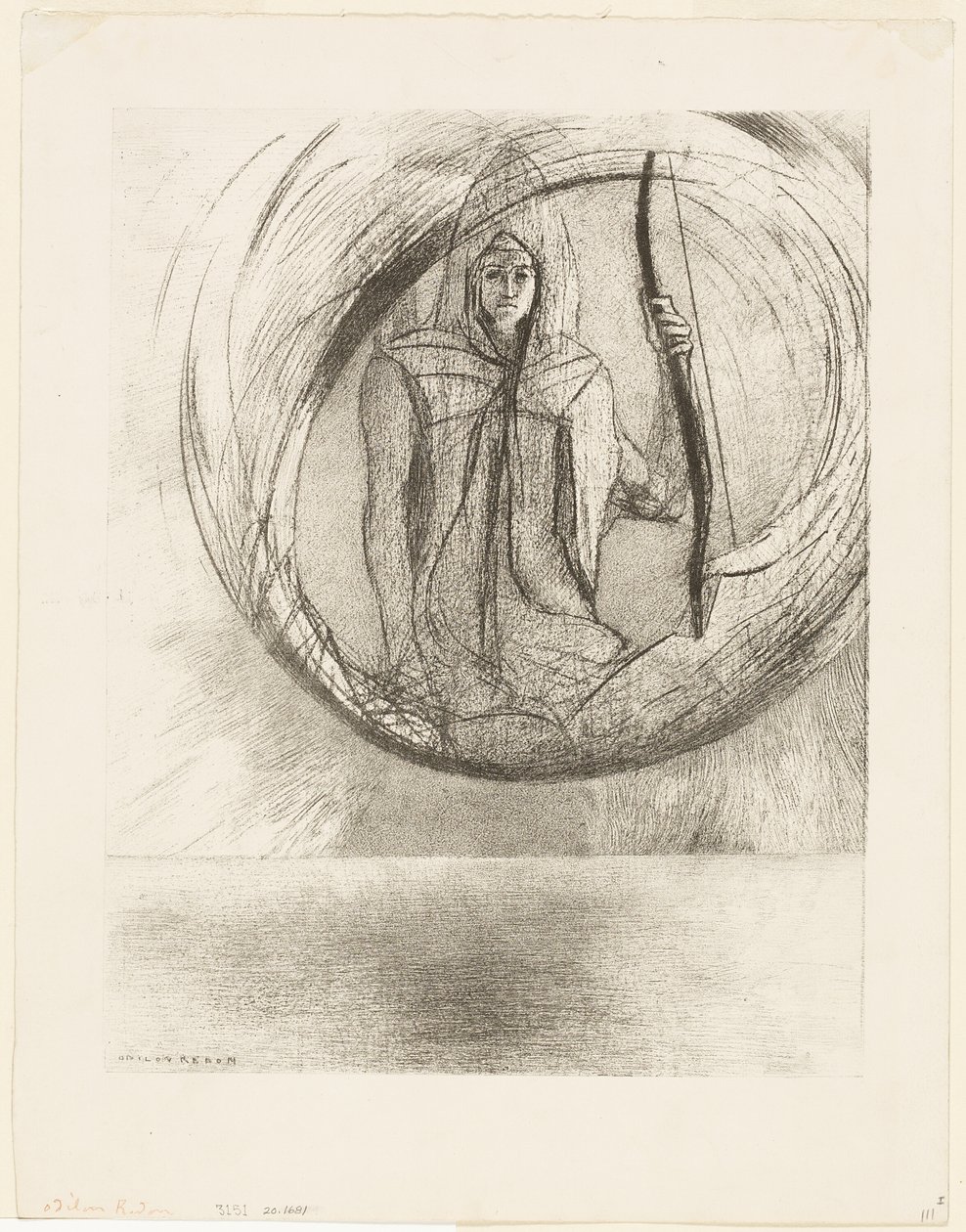 星界偶像，神化，第 2 版，共 6 页 作者 奥迪隆·雷顿（Odilon Redon）