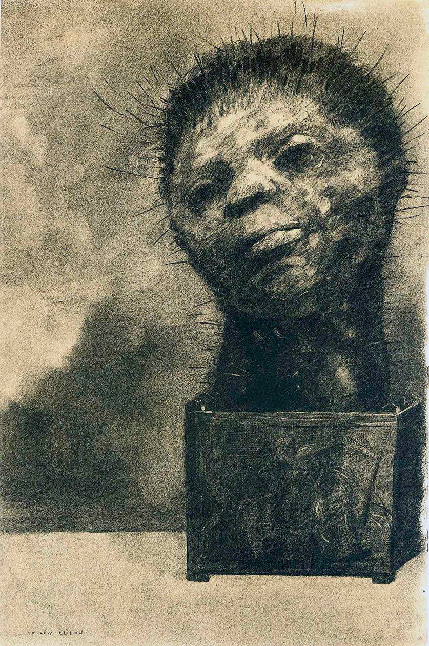 仙人掌人 作者 奥迪隆·雷顿（Odilon Redon）