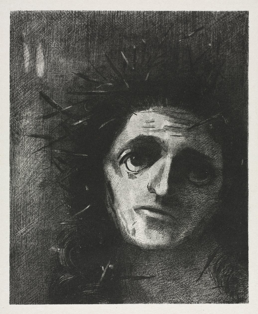 基督 作者 奥迪隆·雷顿（Odilon Redon）