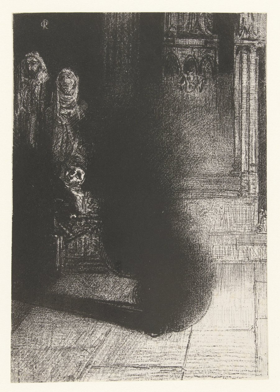 De zwarte vlammen
黑色火炬 作者 奥迪隆·雷顿（Odilon Redon）