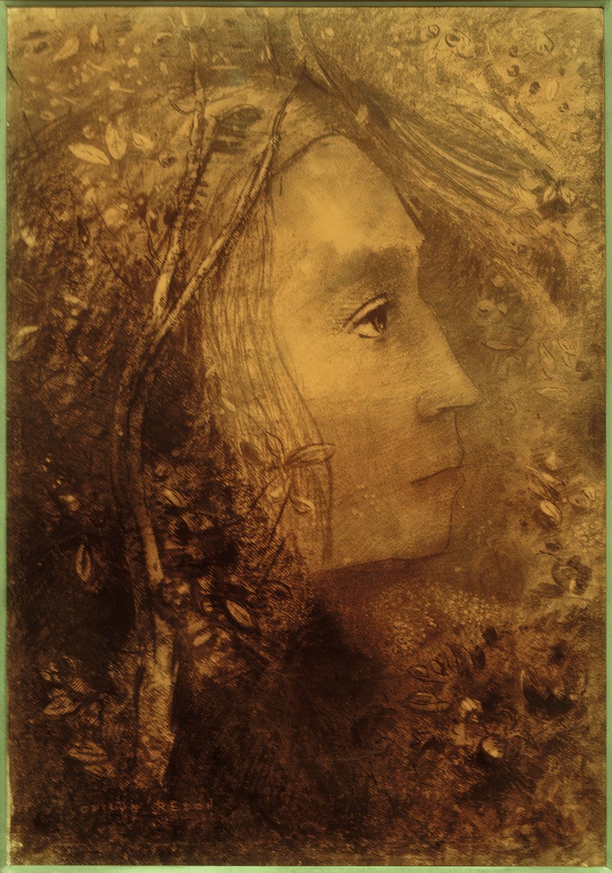 春天 作者 奥迪隆·雷顿（Odilon Redon）