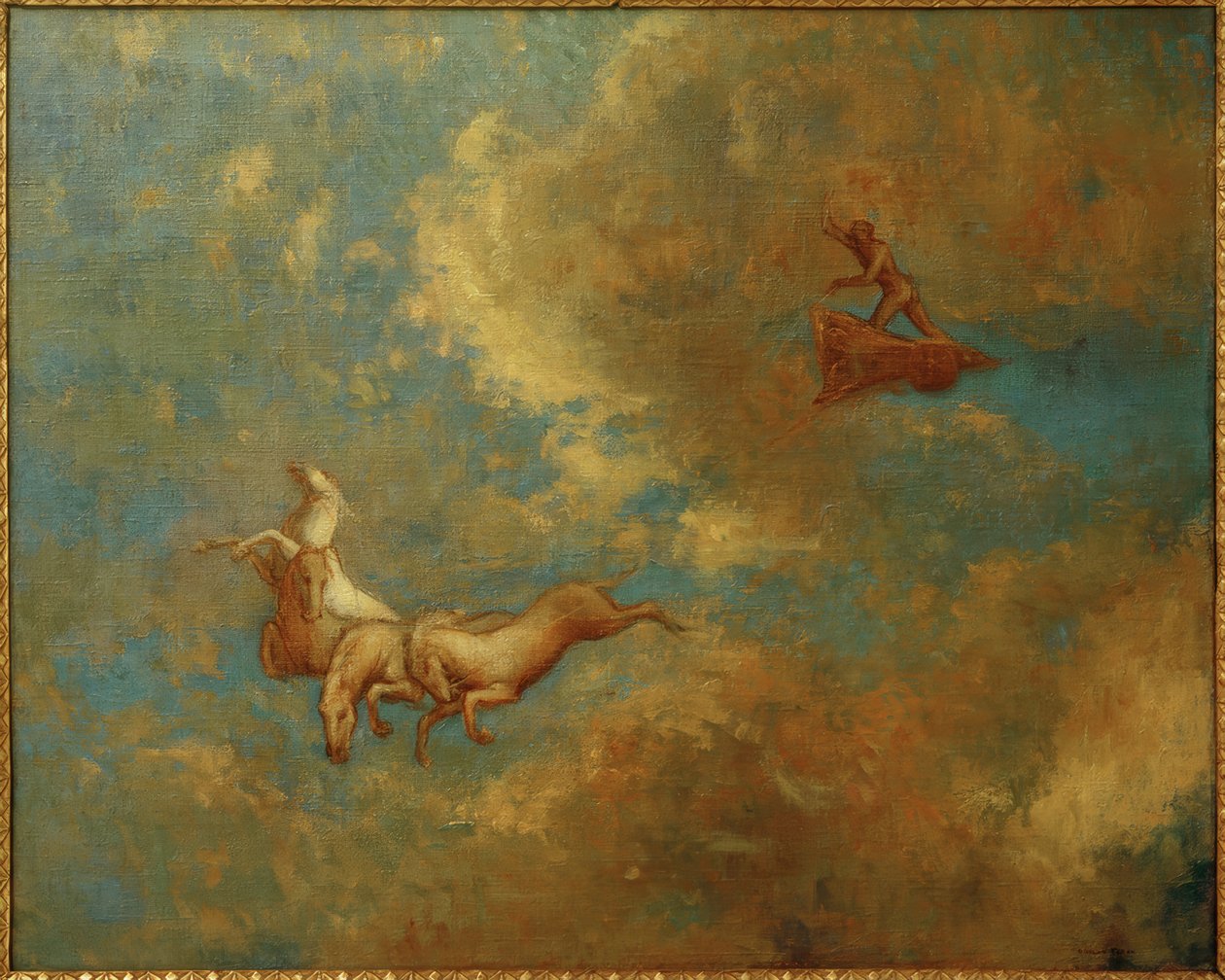阿波罗马车 作者 奥迪隆·雷顿（Odilon Redon）