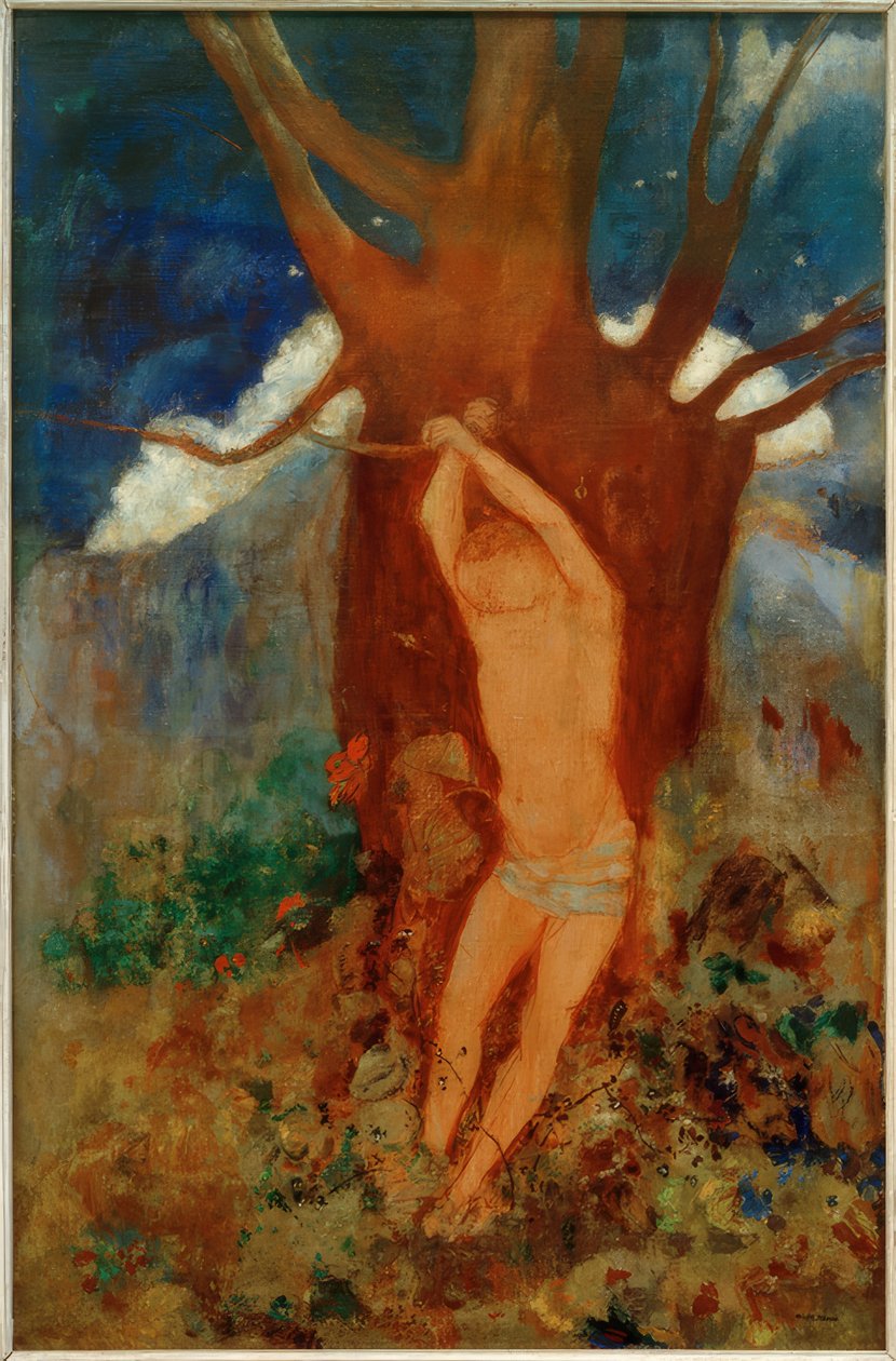 圣塞巴斯蒂安 作者 奥迪隆·雷顿（Odilon Redon）