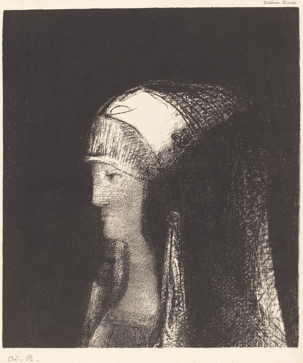 德鲁伊泽 作者 奥迪隆·雷顿（Odilon Redon）