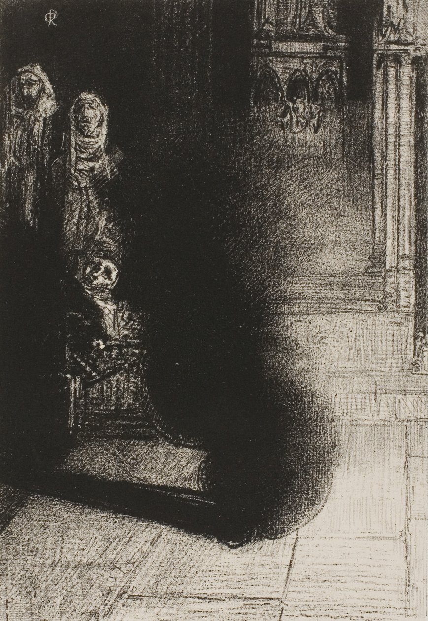 埃米尔-弗海伦为《黑色火焰》所作的序言 作者 奥迪隆·雷顿（Odilon Redon）