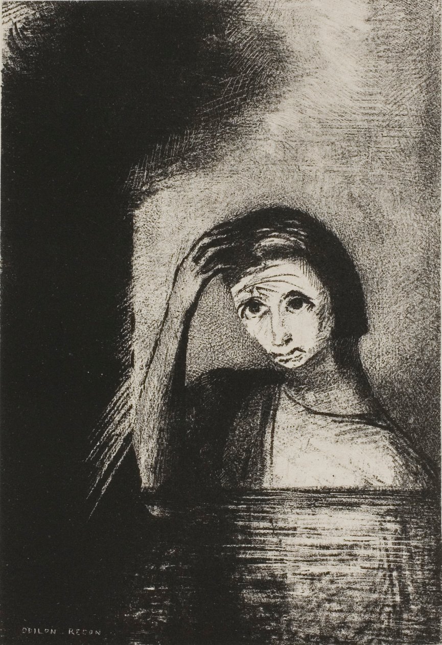 埃米尔-韦尔海伦的《灾难》序言 作者 奥迪隆·雷顿（Odilon Redon）