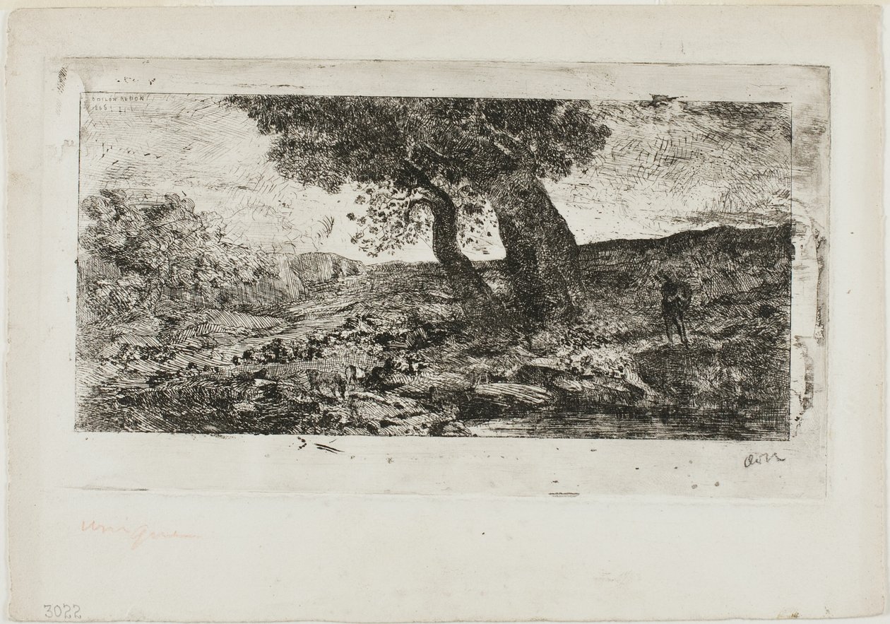 西班牙 作者 奥迪隆·雷顿（Odilon Redon）
