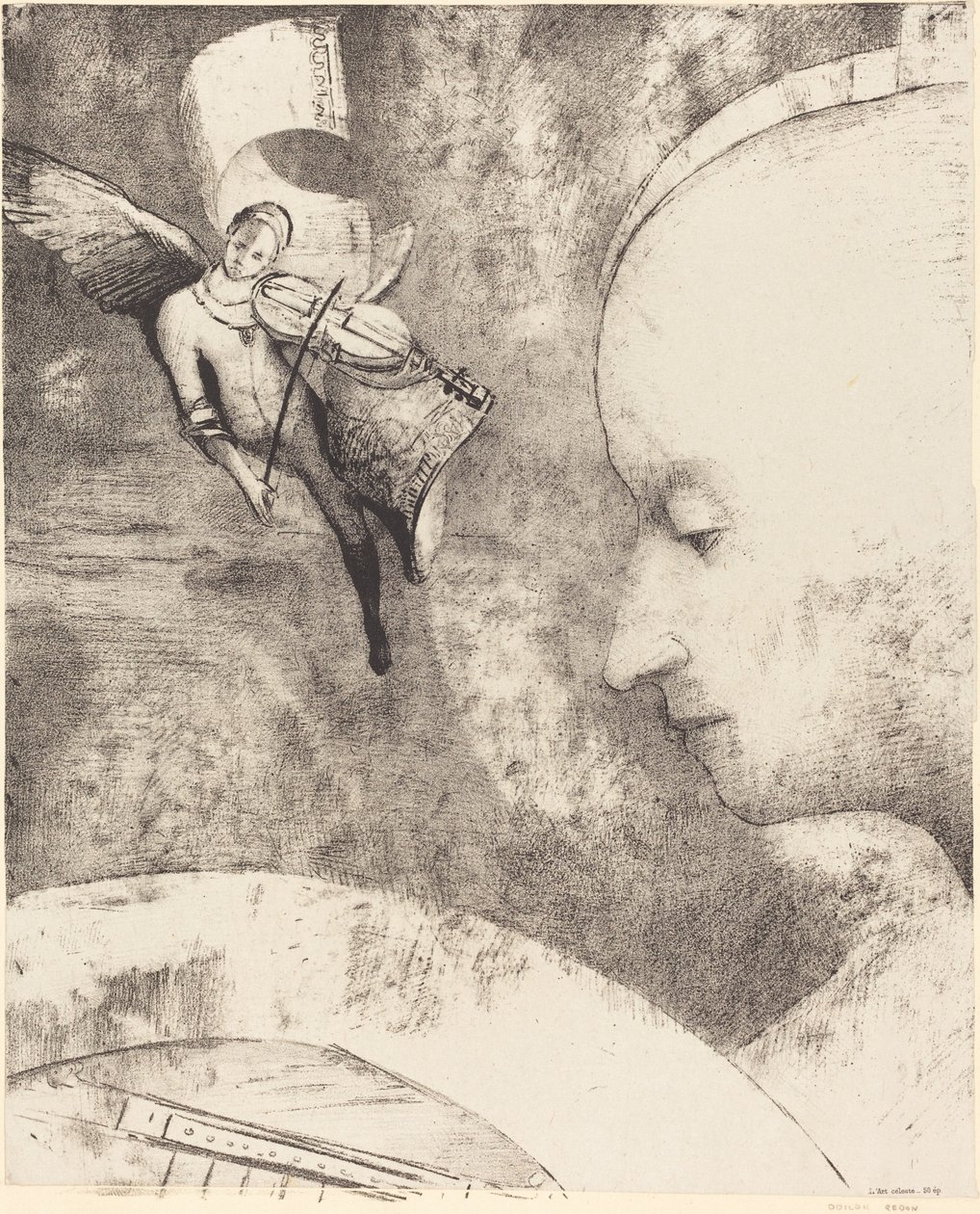 天人合一的艺术 作者 奥迪隆·雷顿（Odilon Redon）