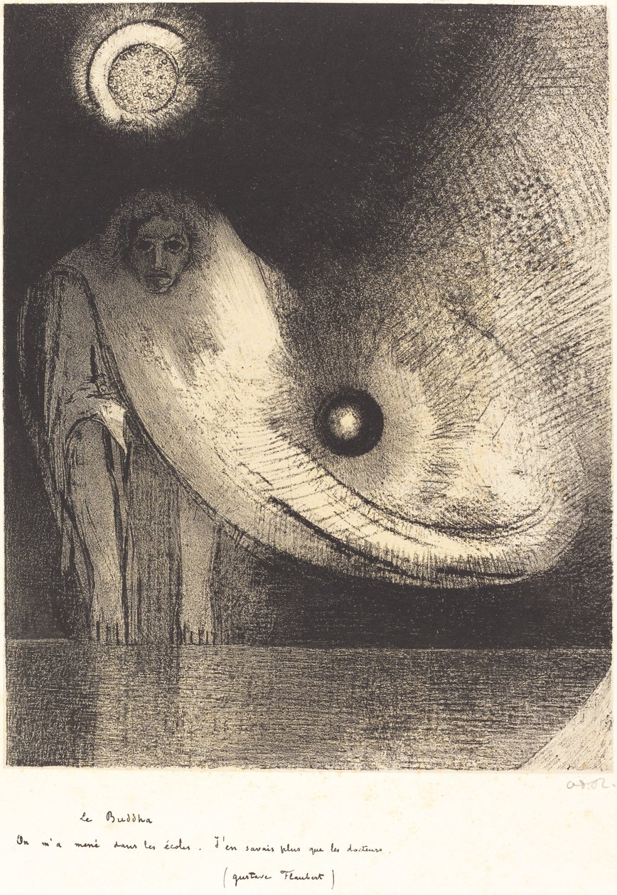 乐佛 作者 奥迪隆·雷顿（Odilon Redon）
