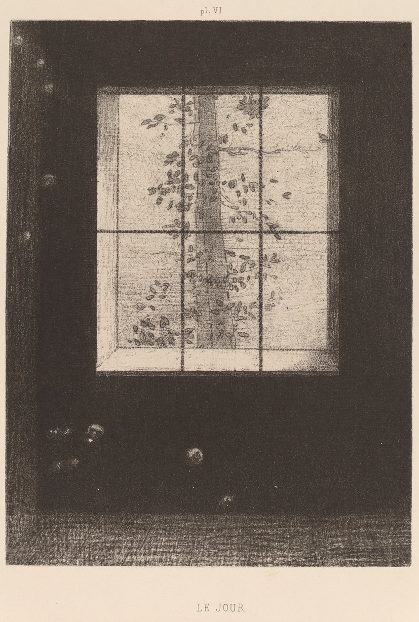 Le Jour (日) 作者 奥迪隆·雷顿（Odilon Redon）