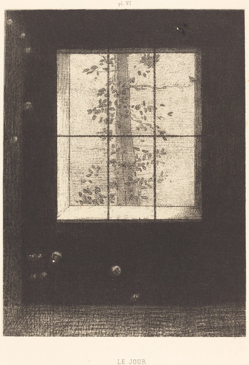 Le Jour（日） 作者 奥迪隆·雷顿（Odilon Redon）
