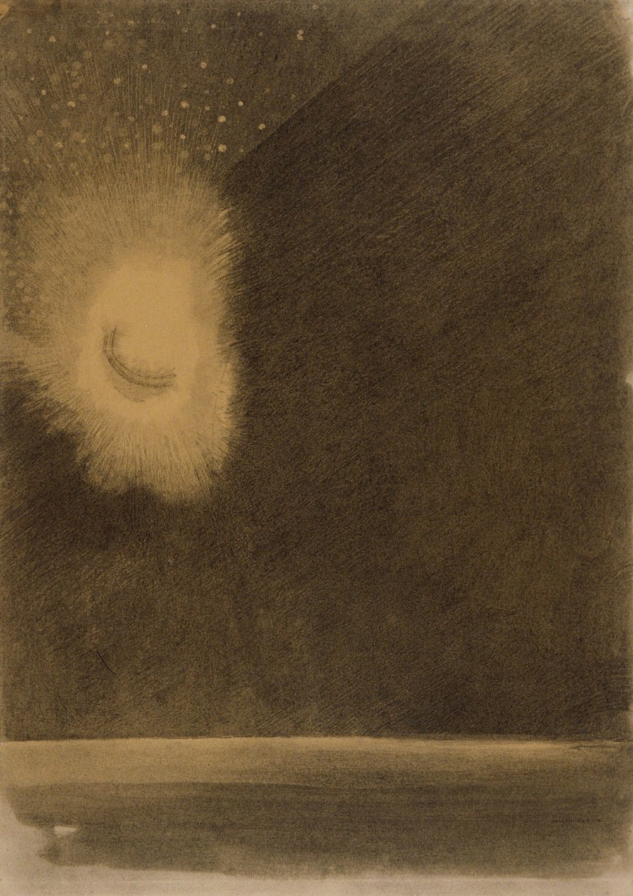 星云 作者 奥迪隆·雷顿（Odilon Redon）