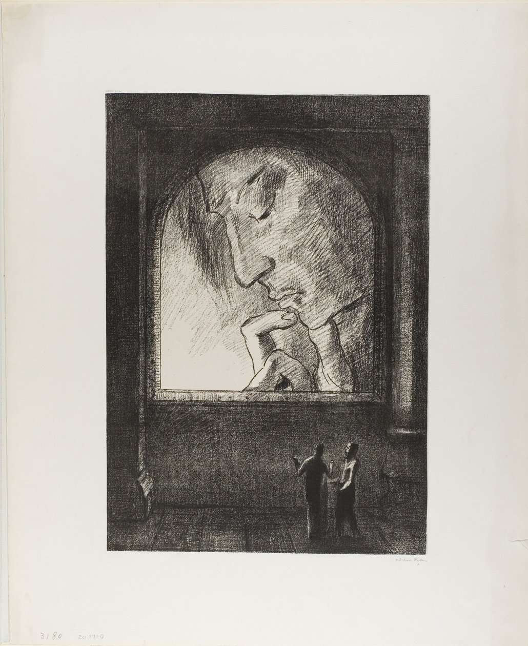 灯光 作者 奥迪隆·雷顿（Odilon Redon）