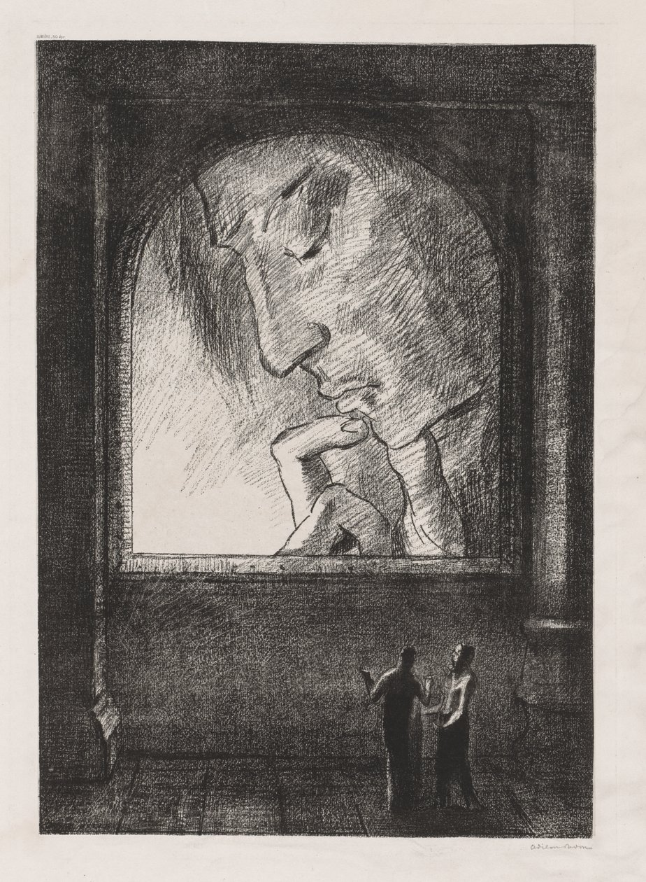 灯光 作者 奥迪隆·雷顿（Odilon Redon）