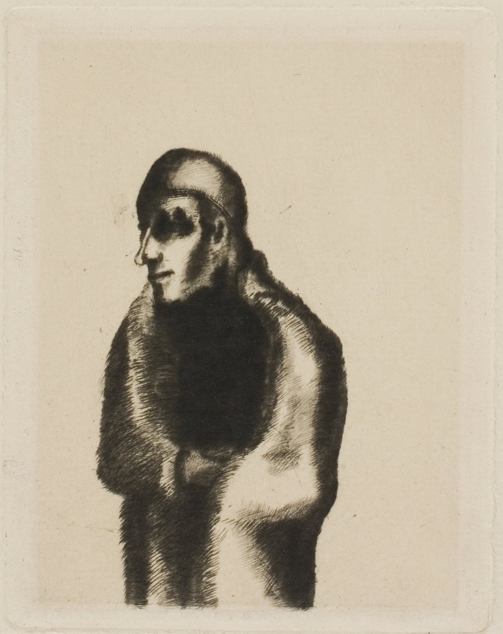 小牧师 作者 奥迪隆·雷顿（Odilon Redon）